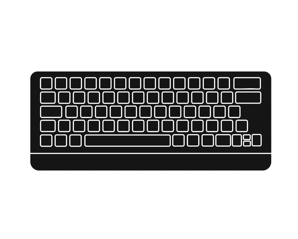 Computer Keyboard clipart png image