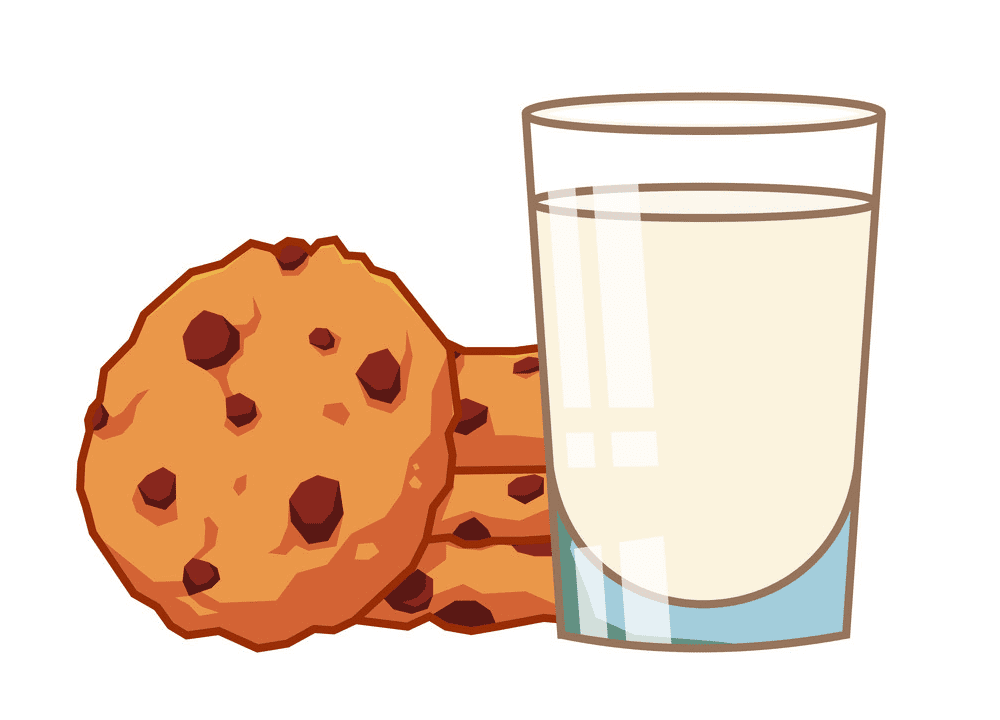 Cookies and Milk clipart images