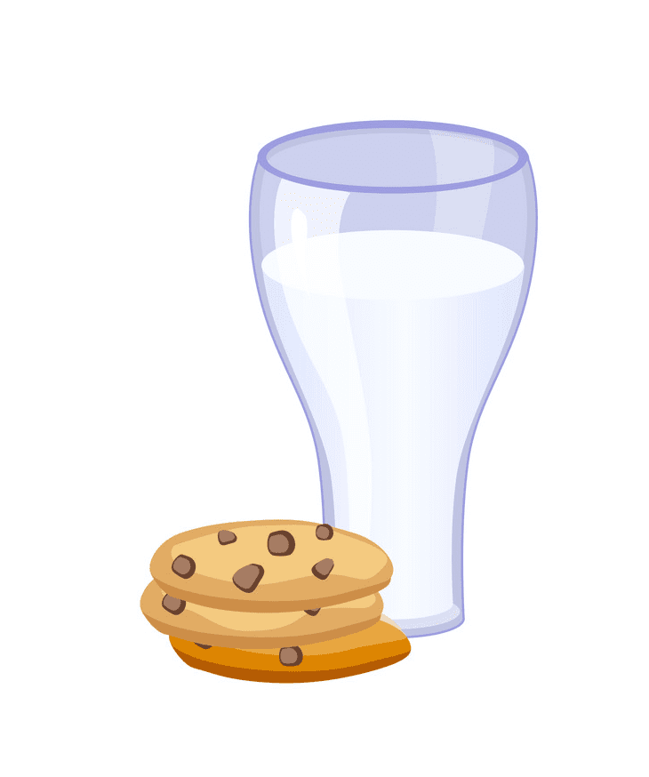 Cookies and Milk clipart png image