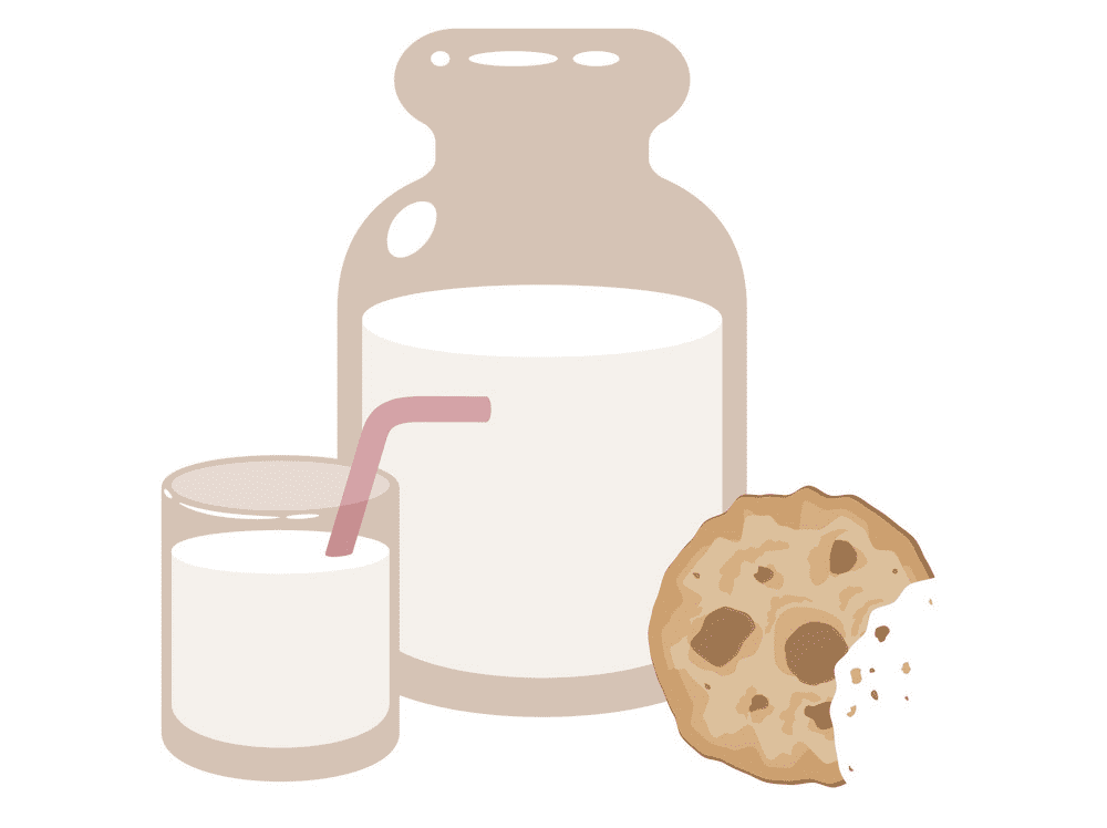 Cookies and Milk clipart