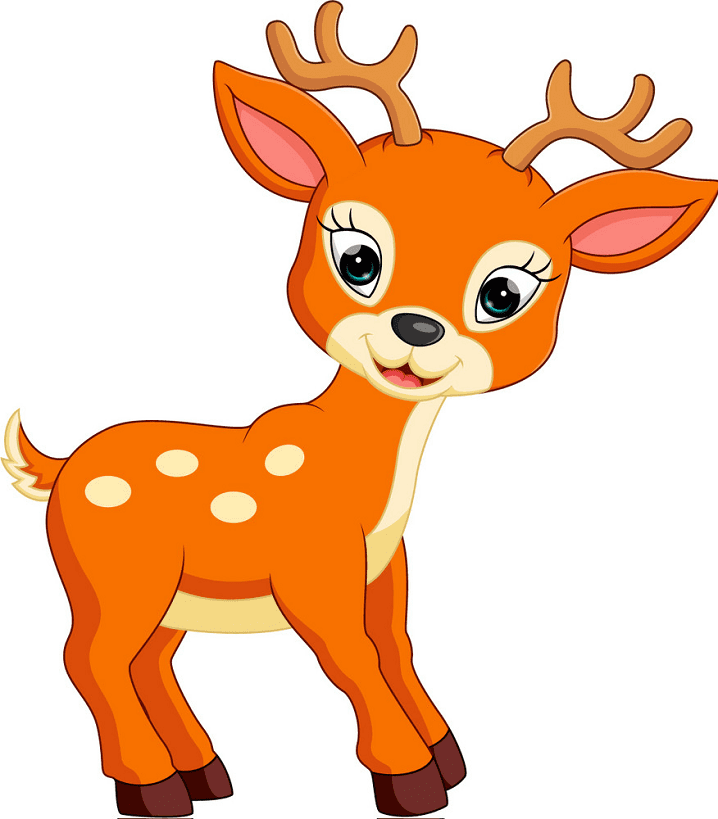 Cute Deer clipart image