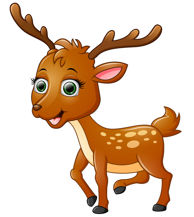 Cute Deer clipart images