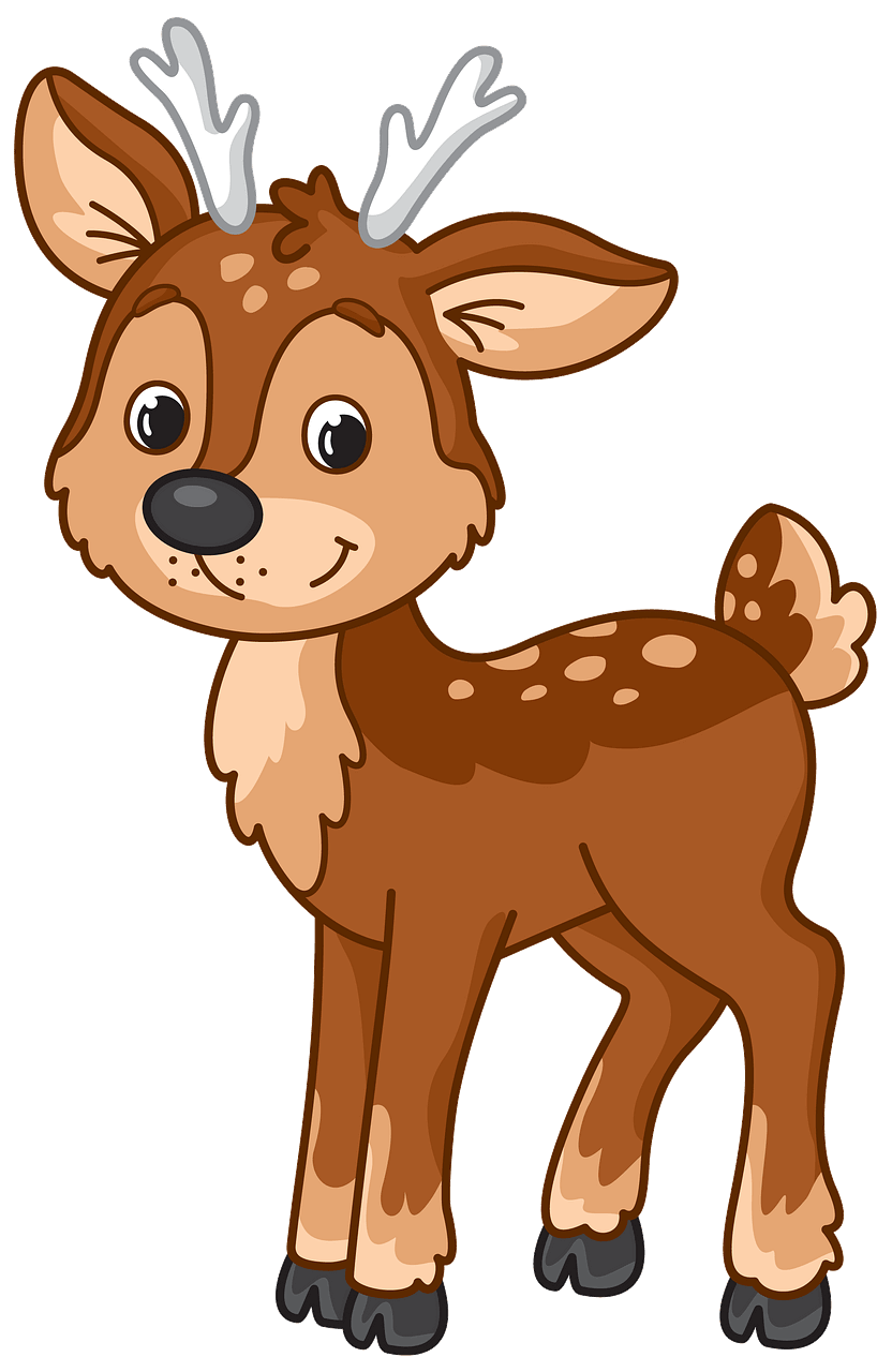 Cute Deer clipart transparent