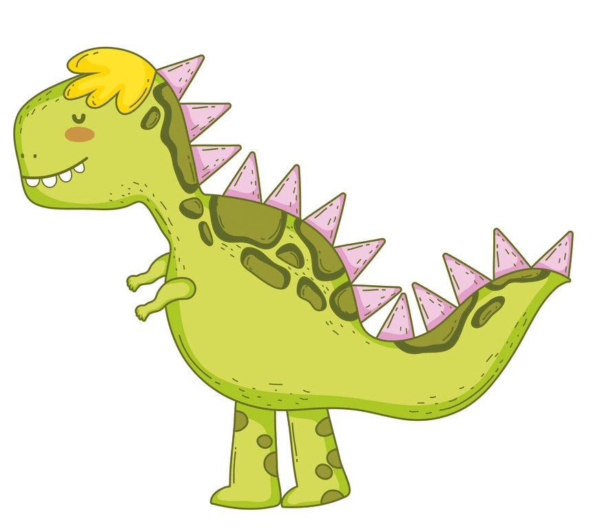 Cute T-Rex clipart 2