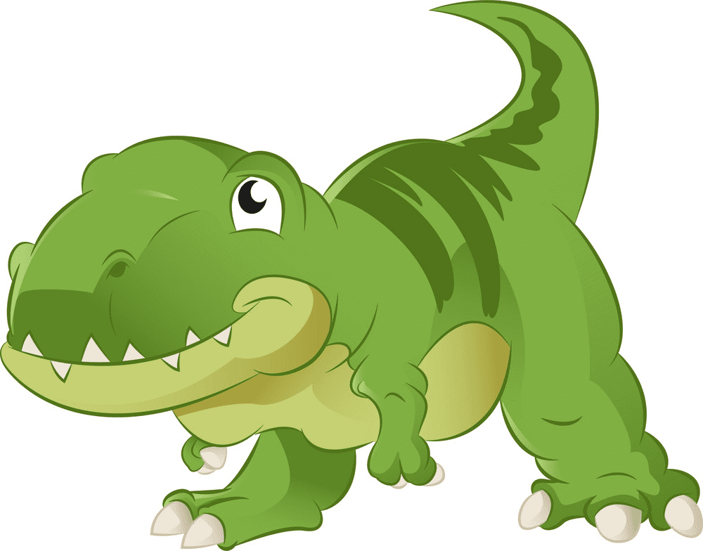 Cute T-Rex clipart for free