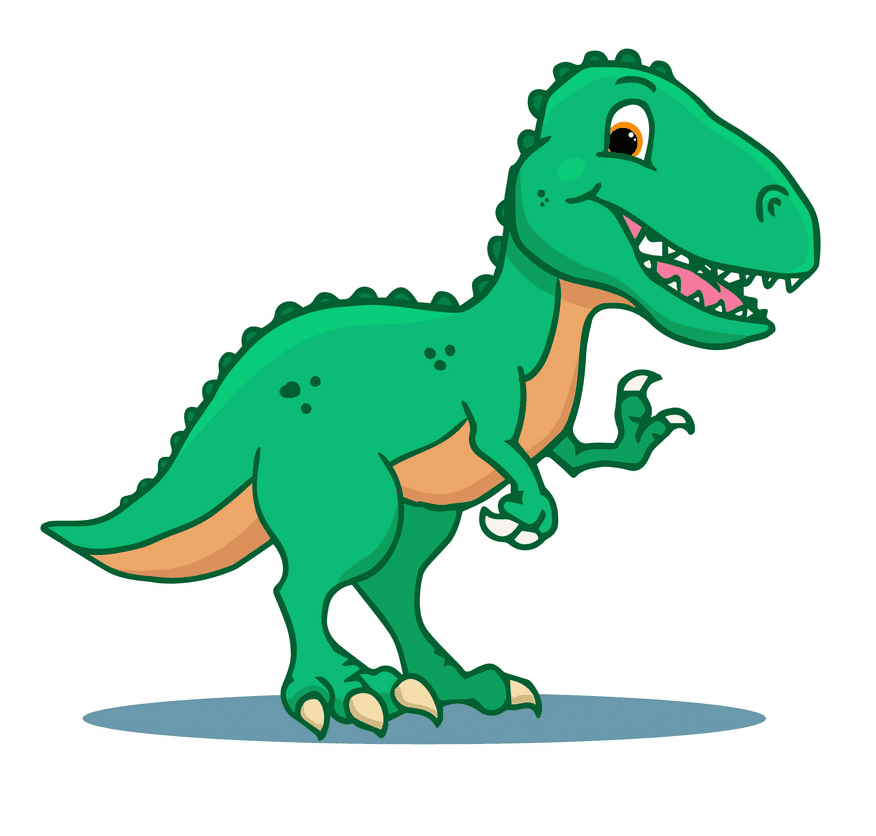 Cute T-Rex clipart free