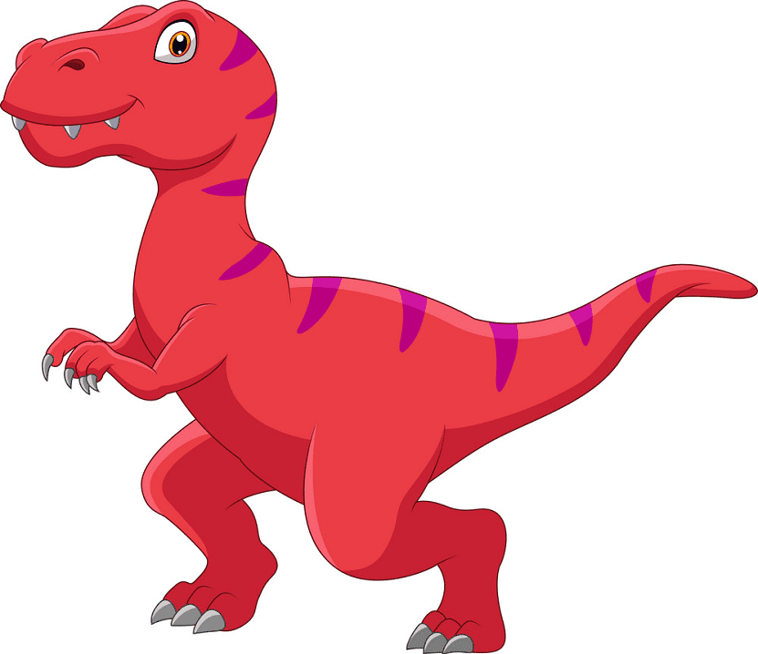 Cute T-Rex clipart png