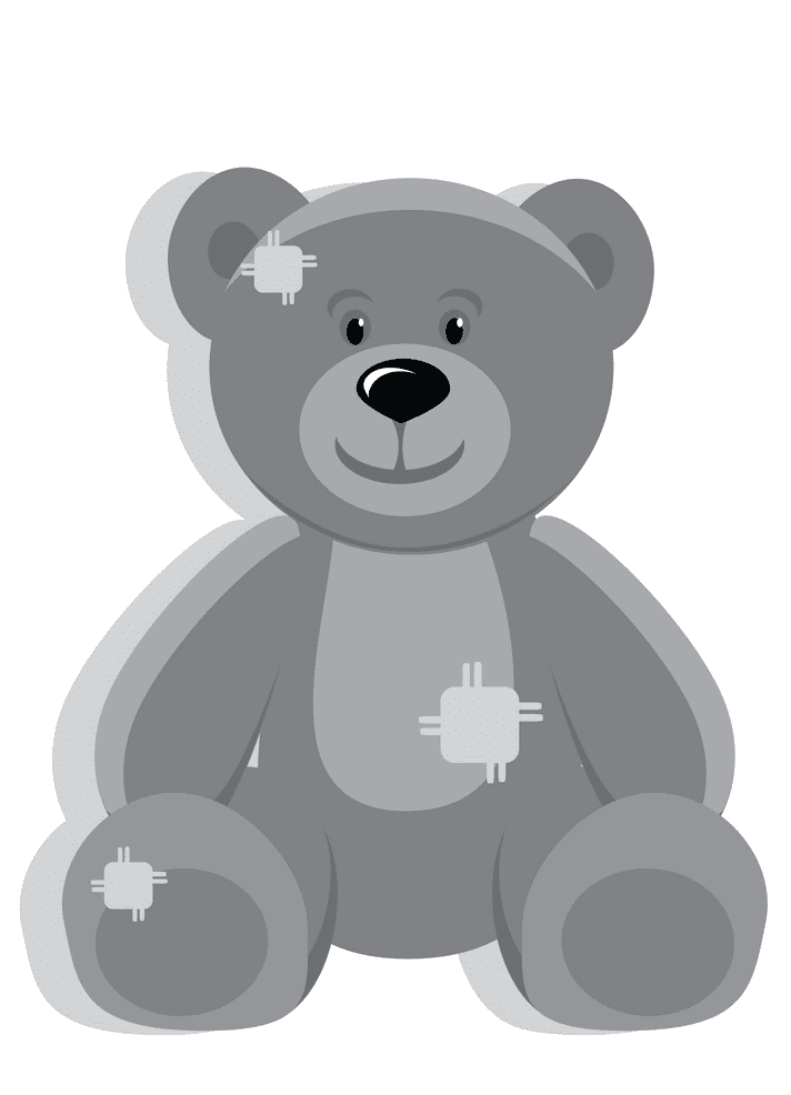 Cute Teddy Bear clipart png image