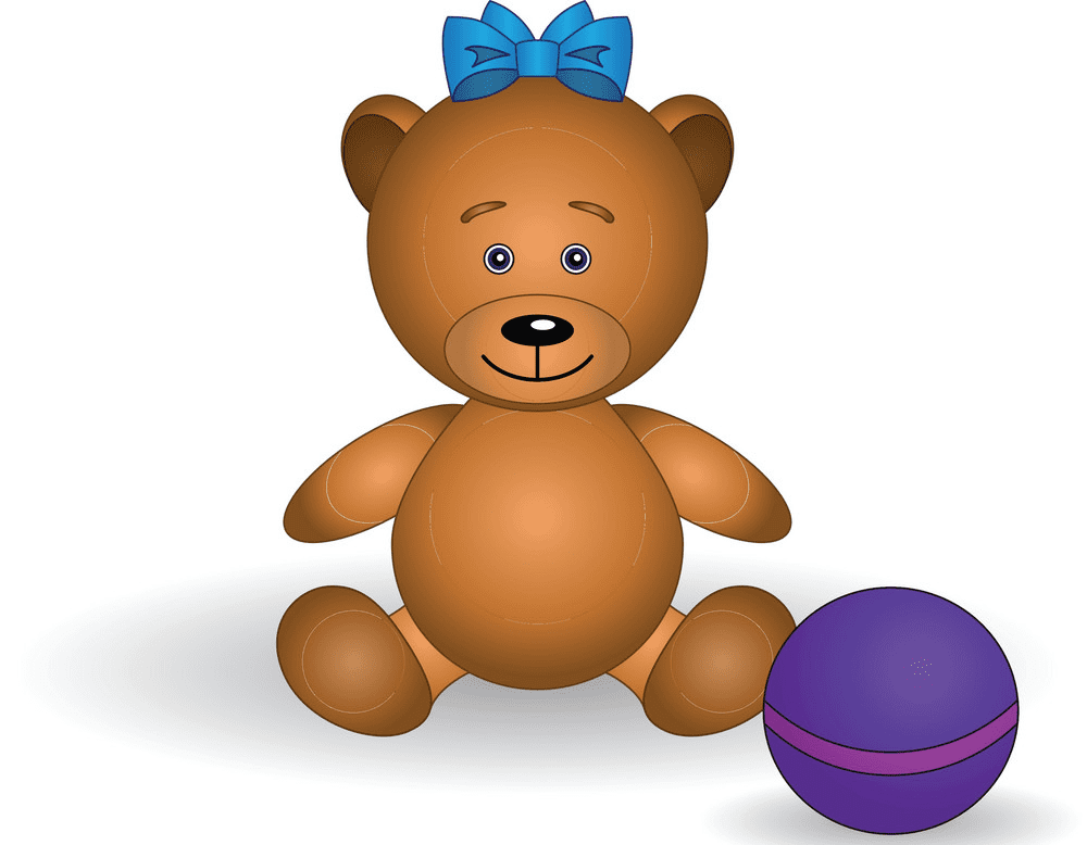 Cute Teddy Bear clipart