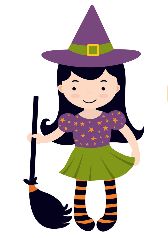 Cute Witch clipart