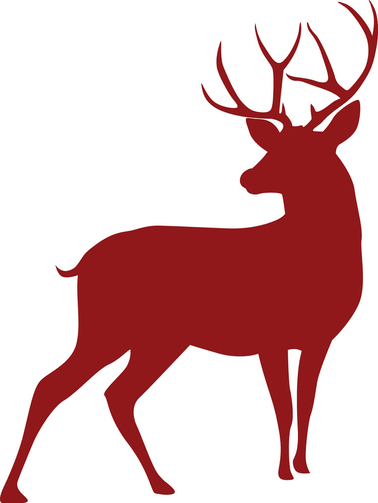 Deer Clipart Silhouette 4