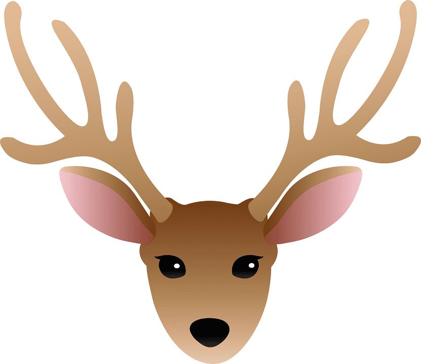 Deer Head clipart png images
