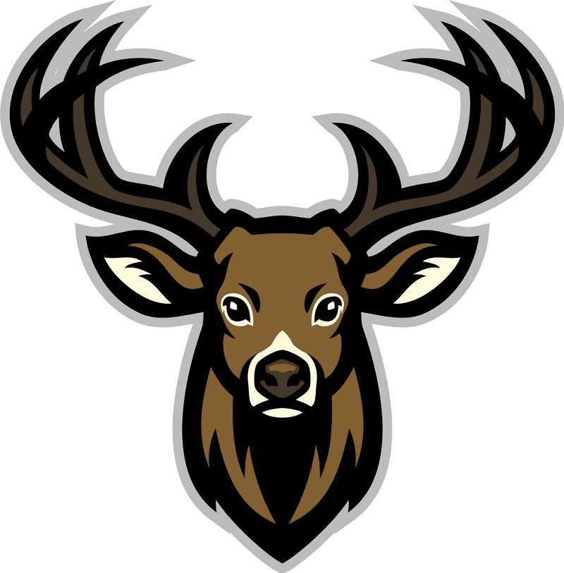 Deer Head clipart