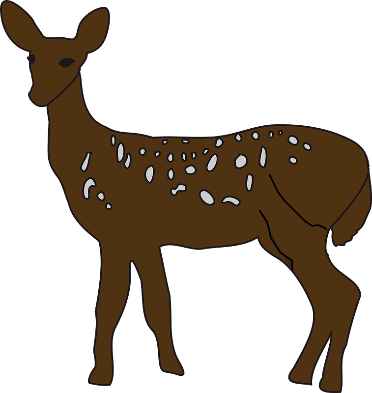 Deer clipart transparent png image