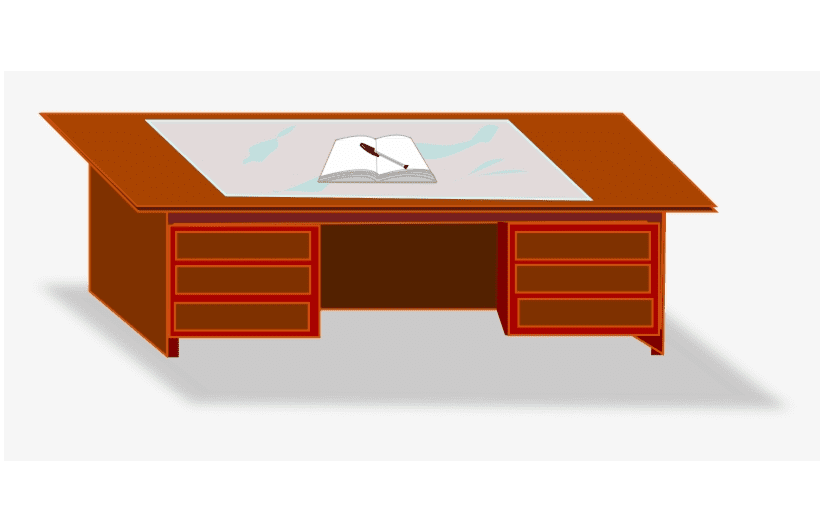 Desk clipart 7