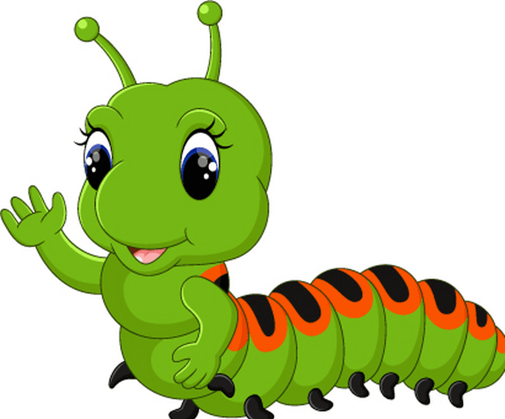 Download Cute Caterpillar clipart png free