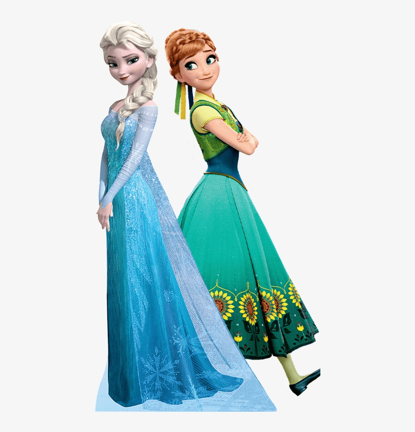 Elsa and Anna clipart png