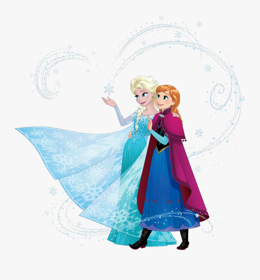 Elsa and Anna clipart