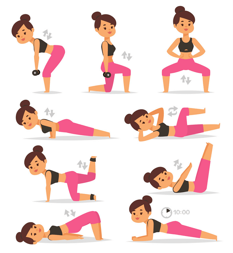 Exercise clipart 3
