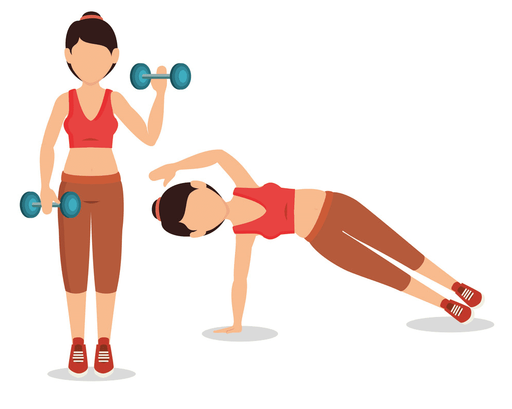 Exercise clipart for free