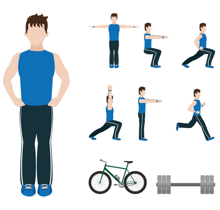 Exercise clipart png images