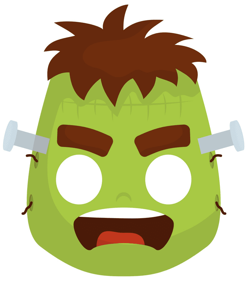Frankenstein Head clipart free image