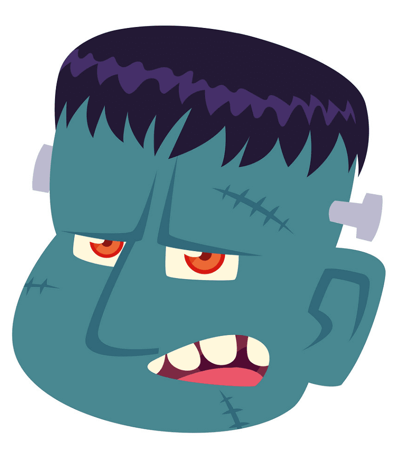 Frankenstein Head clipart png image