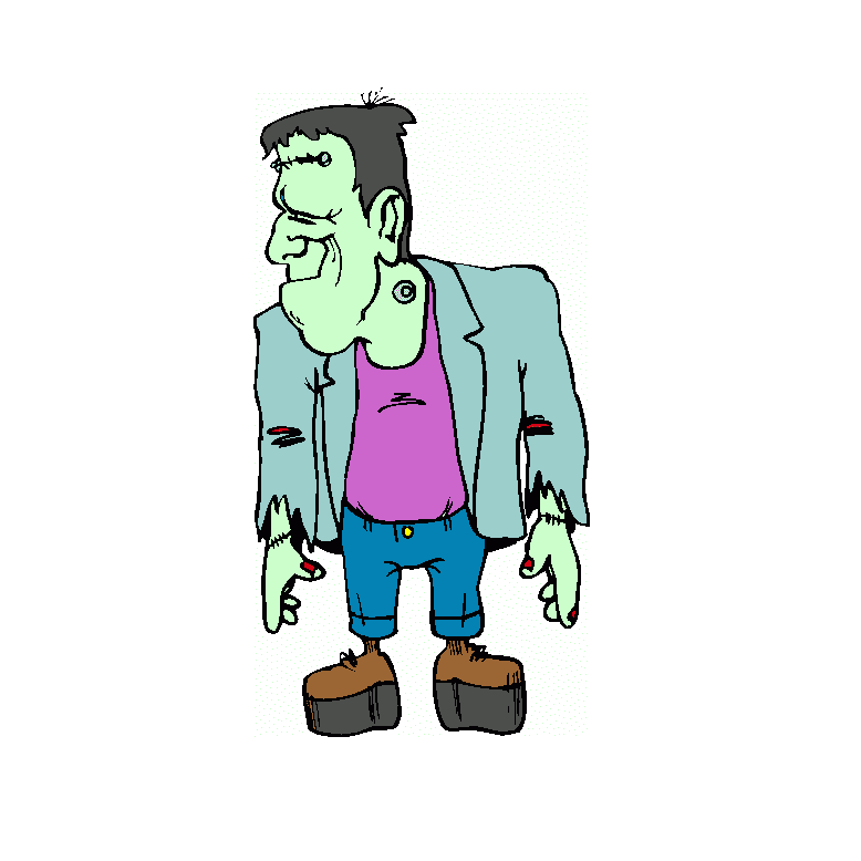 Frankenstein clipart 7