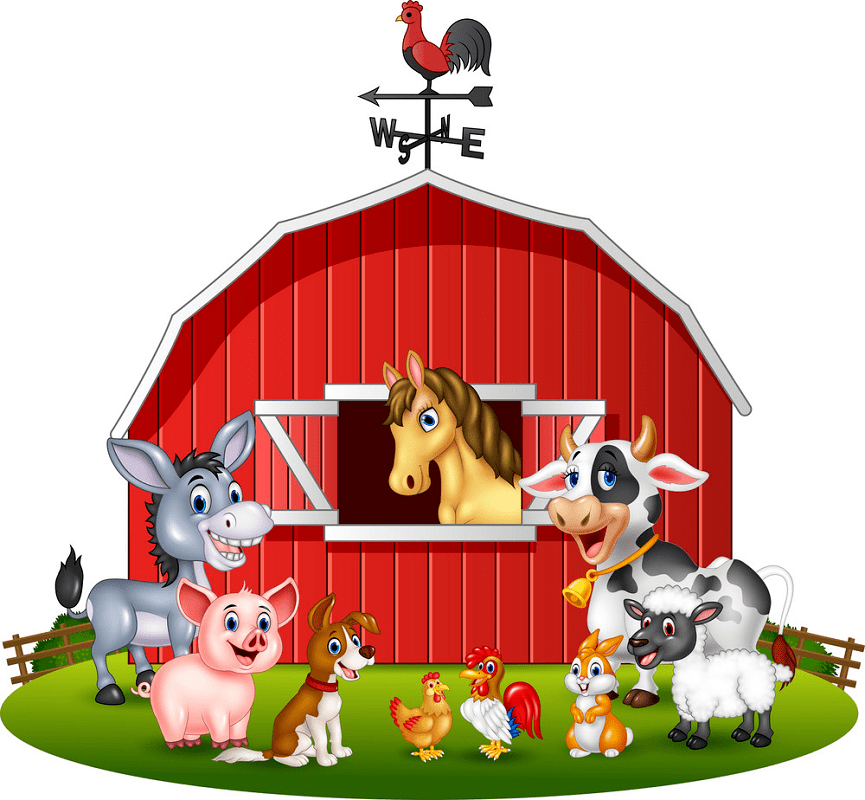 Free Barn Animals clipart png images