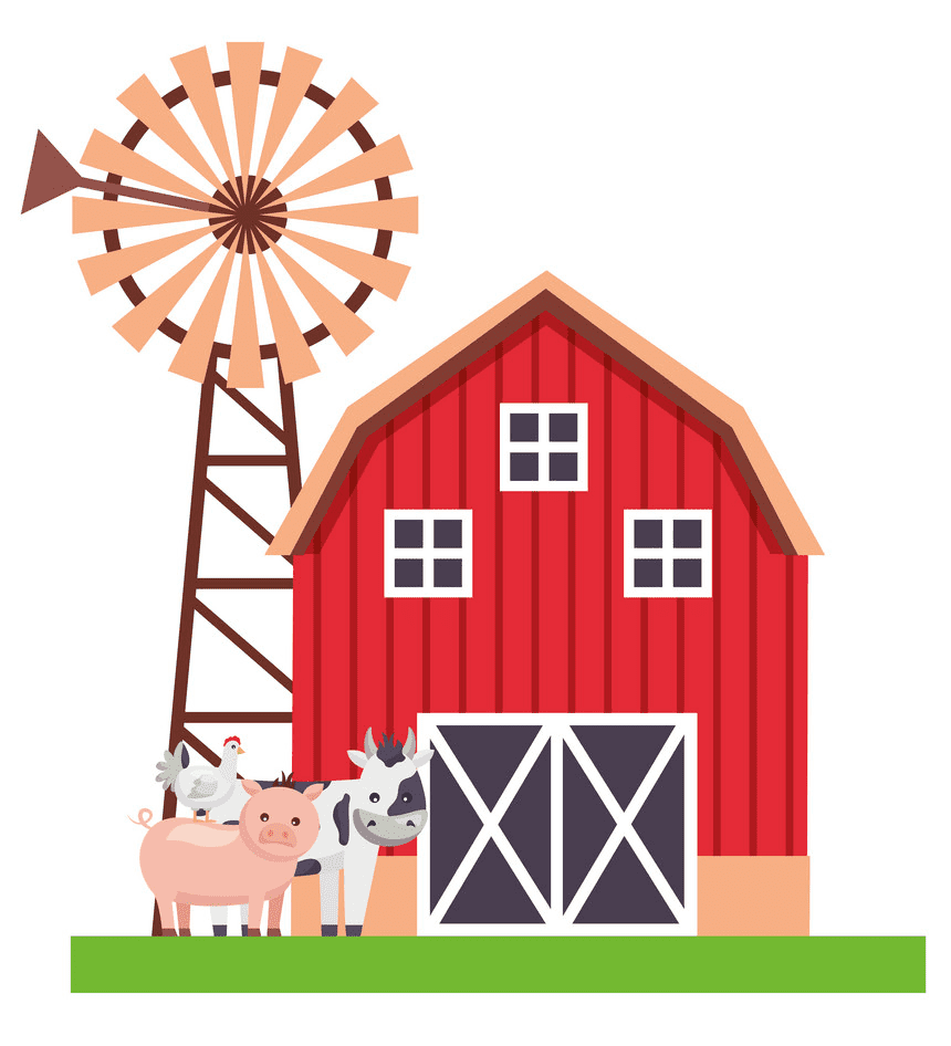 Free Barn Animals clipart