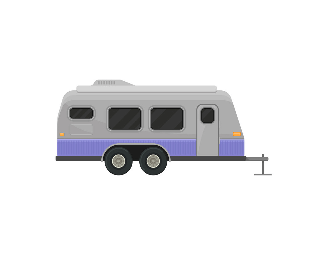 Free Camper Trailer clipart png