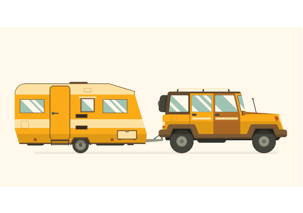 Free Camper clipart images