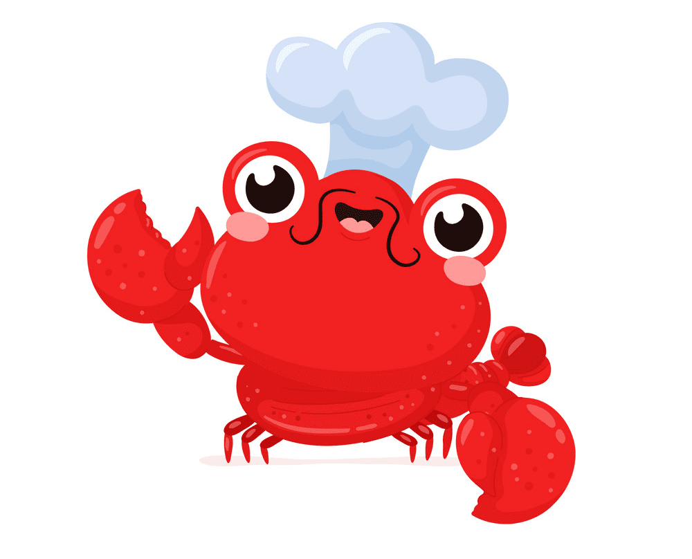 Free Cute Lobster clipart picture
