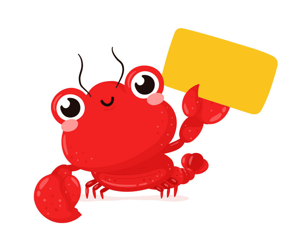 Free Cute Lobster clipart png image