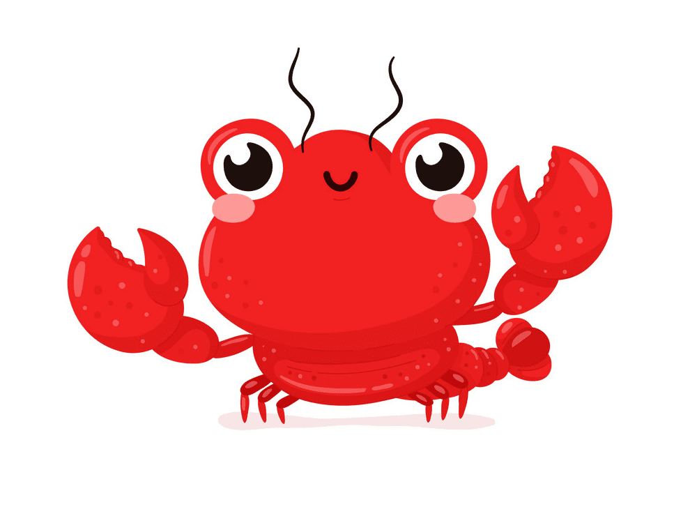 Free Cute Lobster clipart