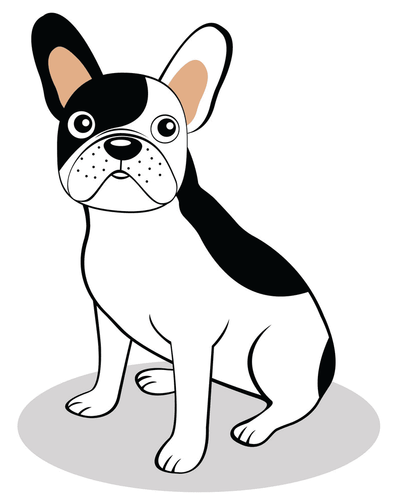 Free French Bulldog clipart images