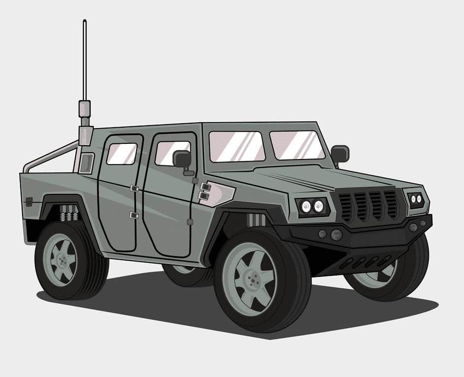 Free Jeep clipart image