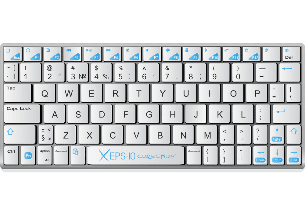 Free Keyboard clipart image