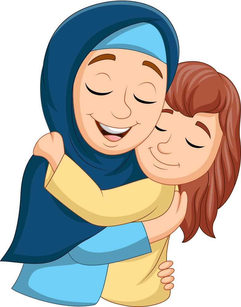 Free Mom and Daughter clipart images