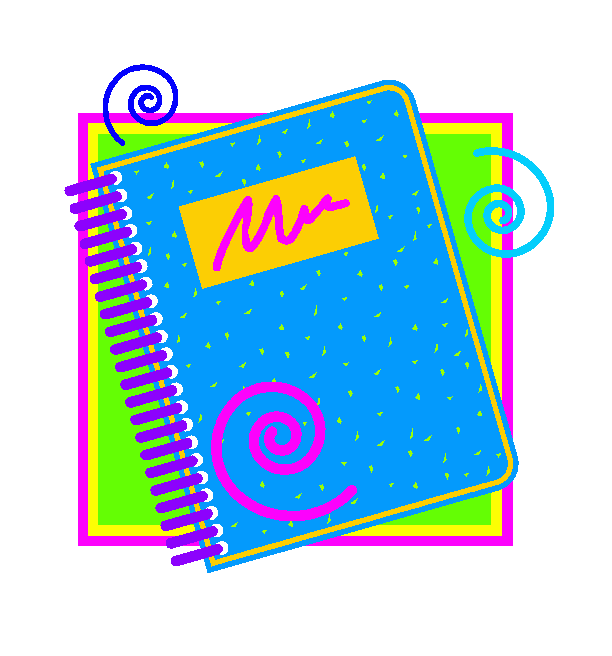 Free Notebook clipart image