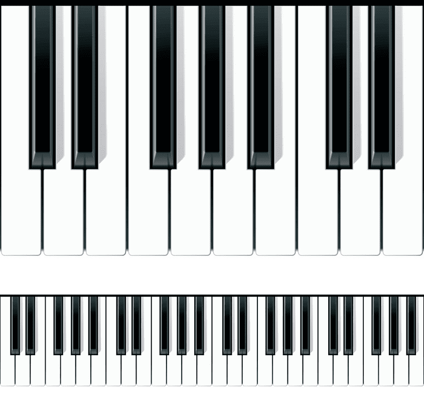 Free Piano Keyboard clipart images