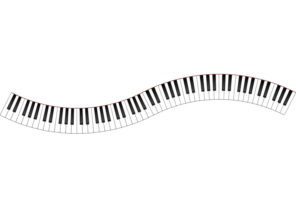 Free Piano Keyboard clipart png image