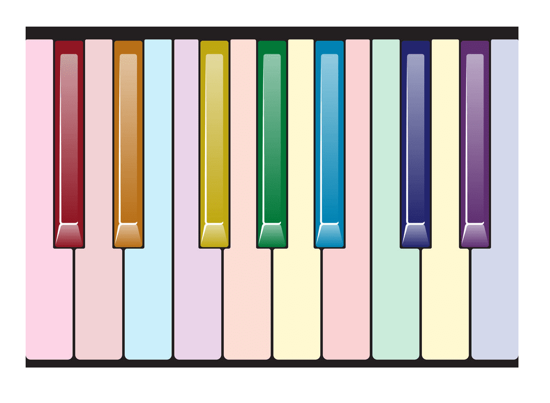 Free Piano Keyboard clipart