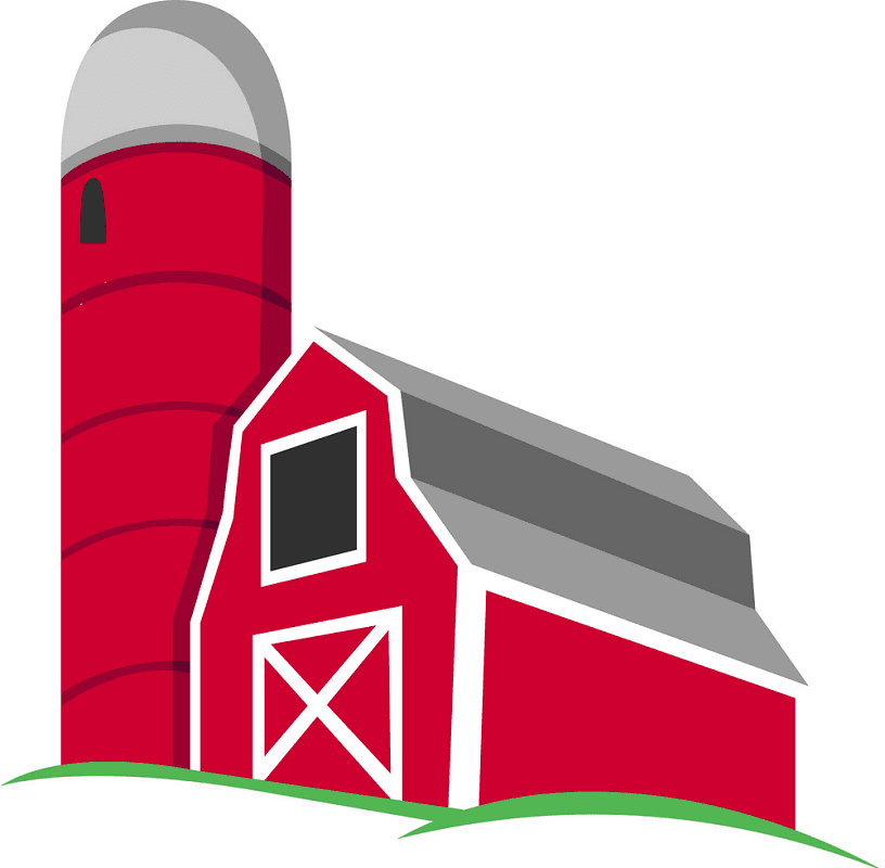 Free Red Barn clipart png