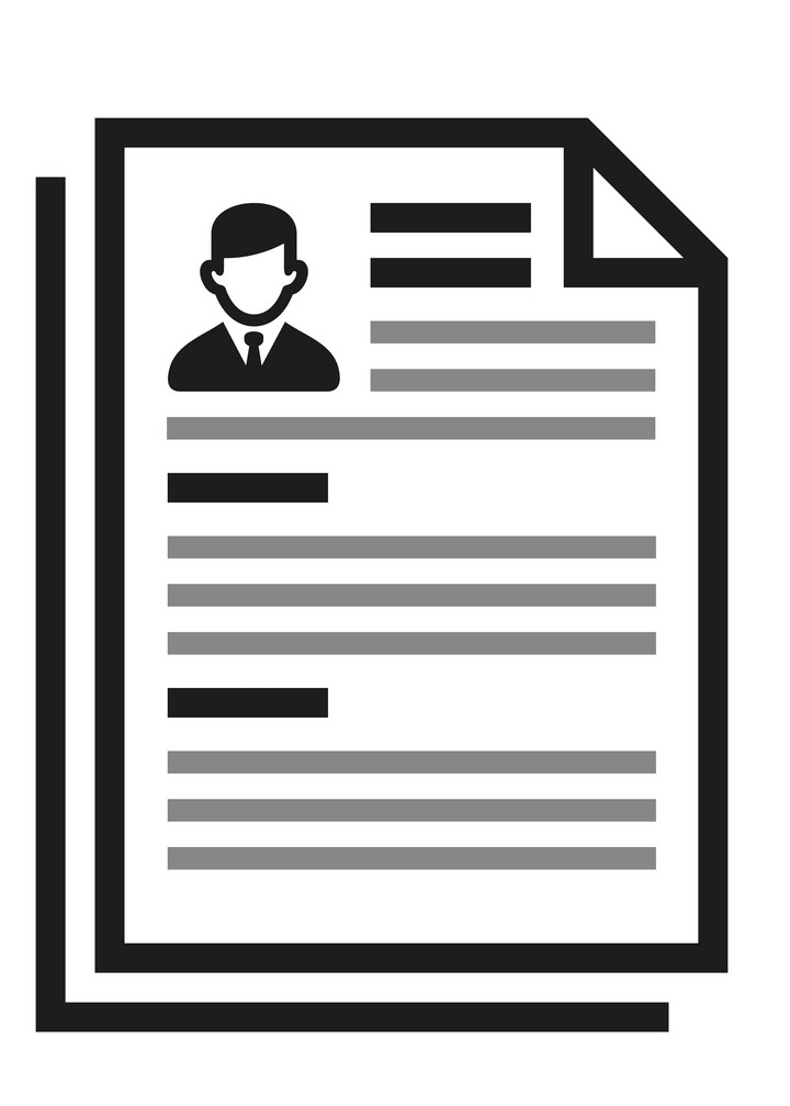 Free Resume clipart png image