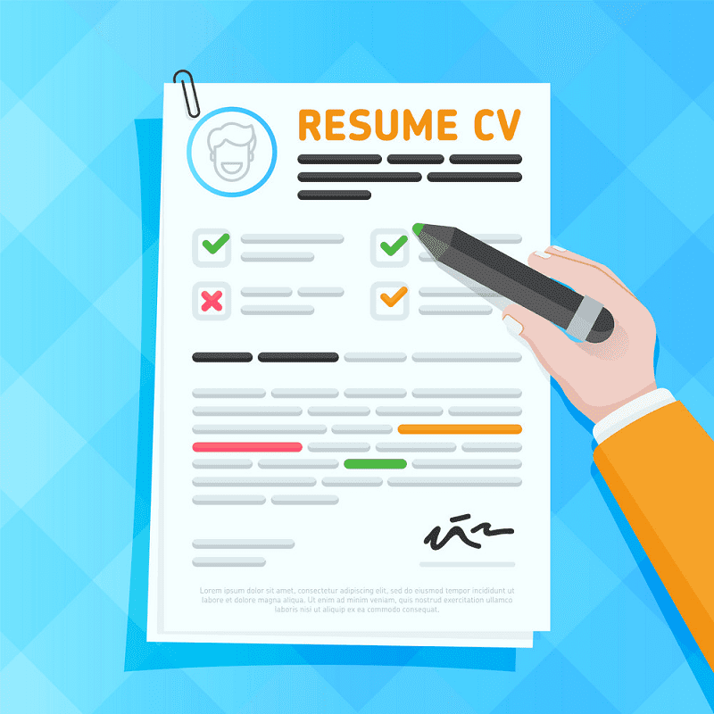 Free Resume clipart png