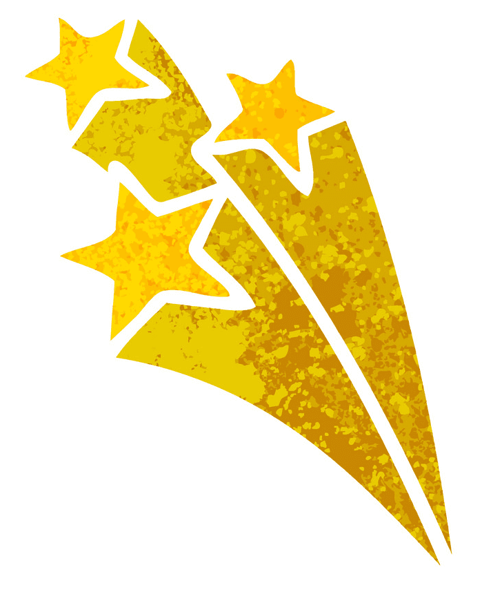 Free Shooting Star clipart png images