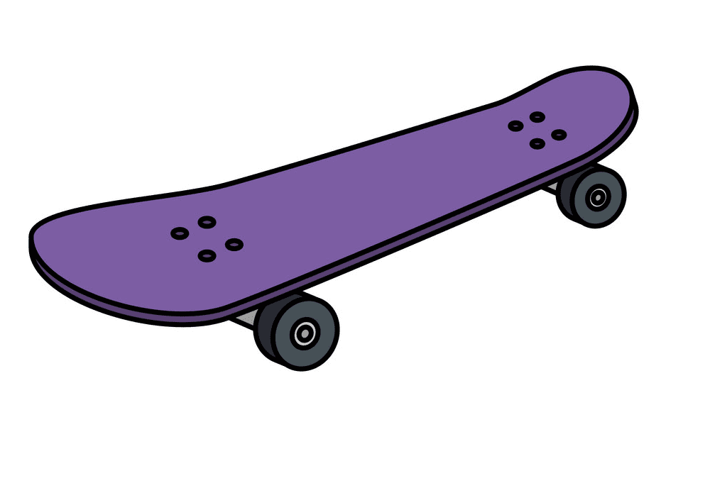 Free Skateboard clipart png