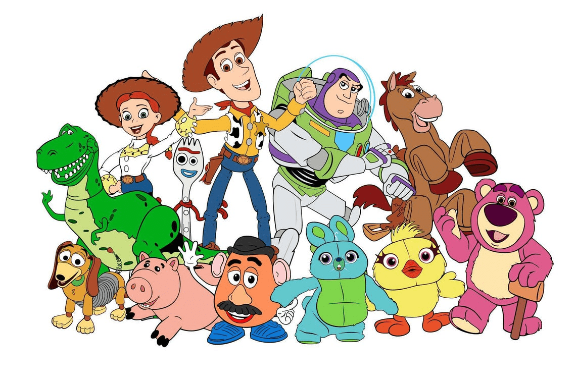 Free Toy Story Characters clipart image