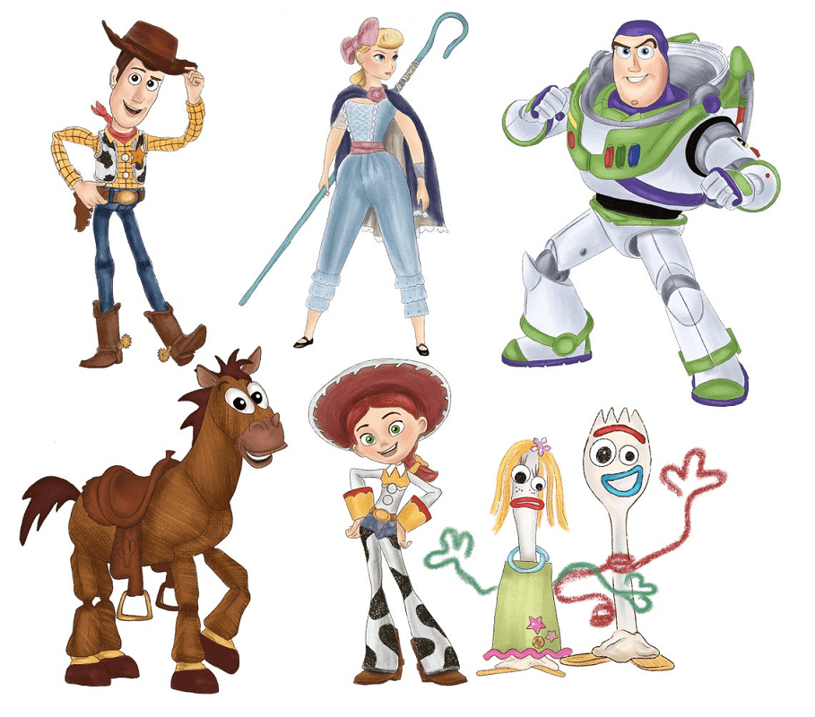 Free Toy Story Characters clipart png image
